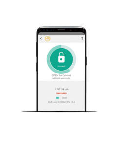 Captura de pantalla de la aplicación LIVE U-Lock
