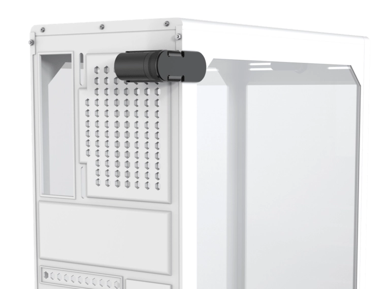Desktop Lock instalado en una torre de sobremesa