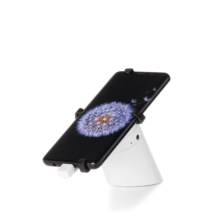 One40 OnePOD muestra un teléfono Samsung