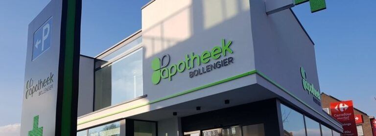 Apotheek Bollengier mejora el servicio al cliente con un versátil punto de venta.