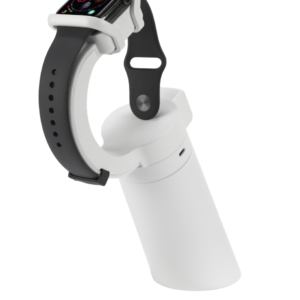 Smartwatch en expositor blanco