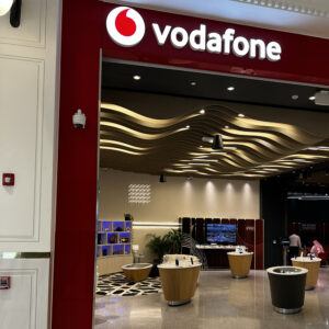 Exterior de una tienda Vodafone