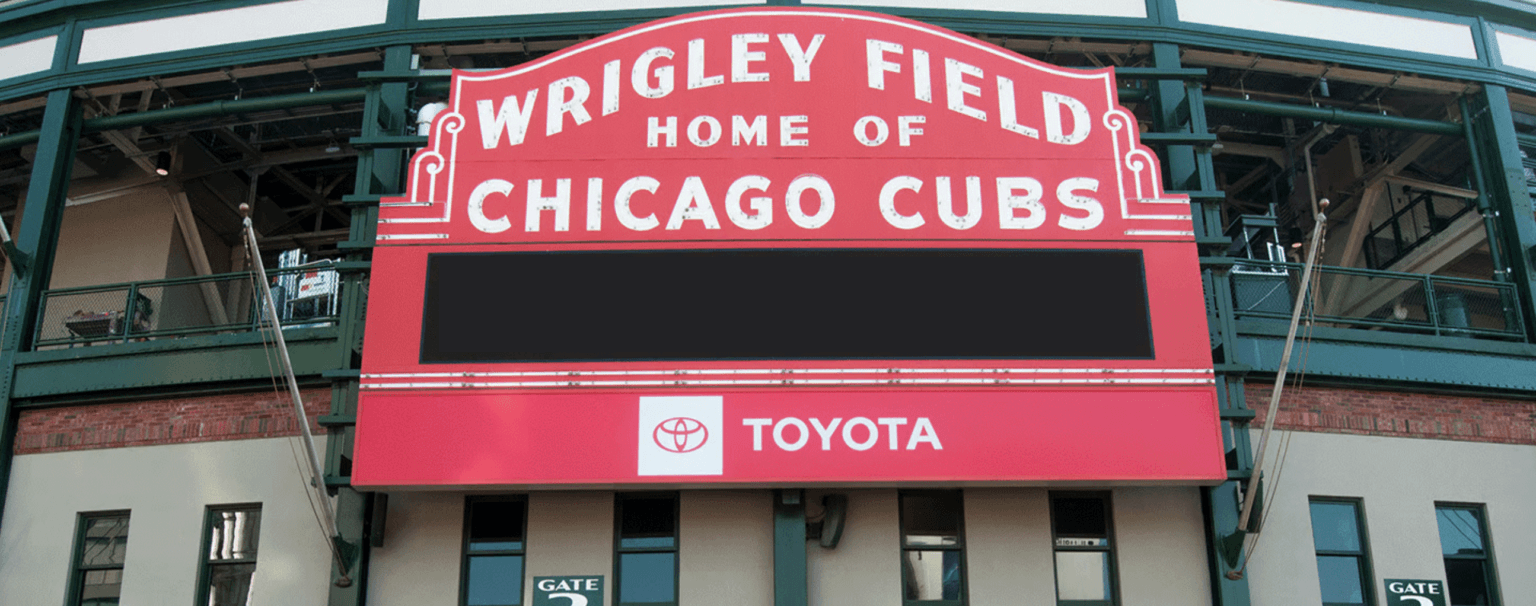 Chicago Cubs Wrigley Field cartel