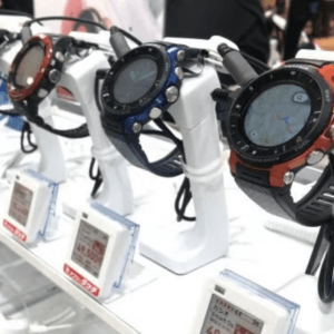 Smartwatches en exposición segura