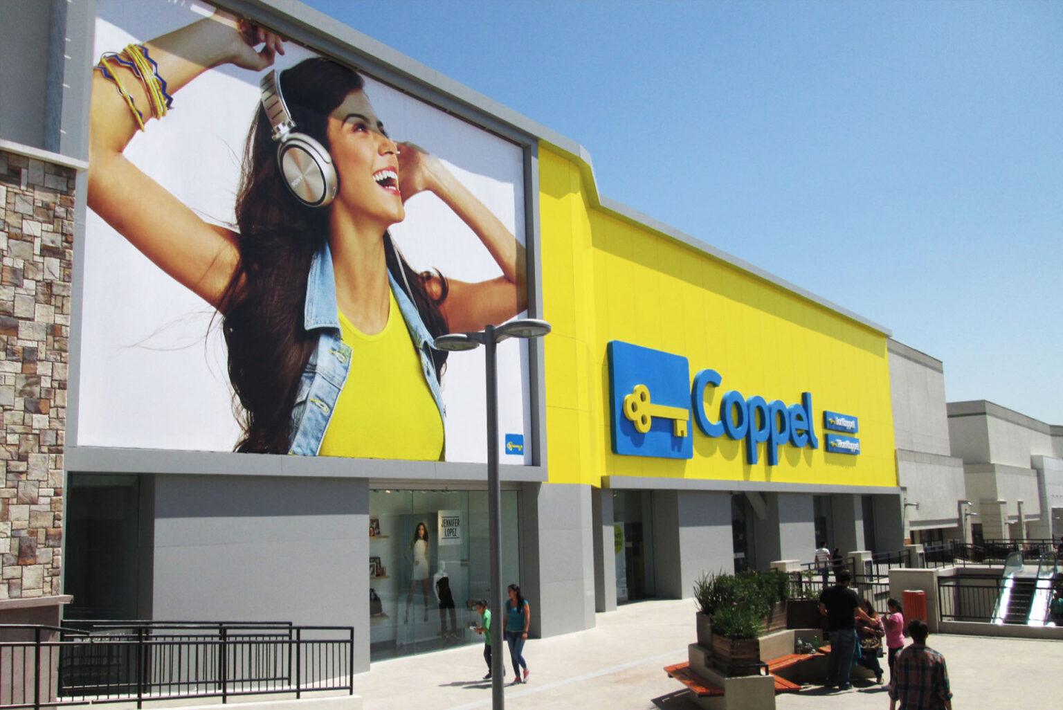 Exterior de la tienda Coppel