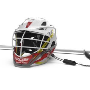 Casco asegurado con Cable Lock Anchor