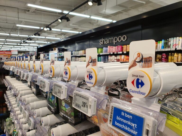 T1000 Pulsador de seguridad en Carrefour Bélgica