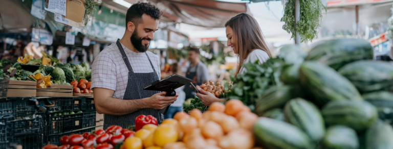 5 formas en que los TPV móviles aumentan las ventas de los vendedores de mercados agrícolas (+ soluciones de hardware)