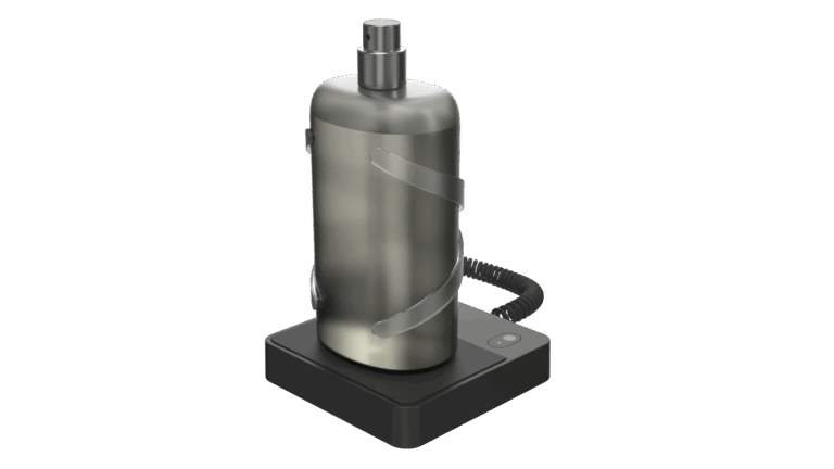 Producto InVue - Solución de seguridad para fragancias Zips Podium