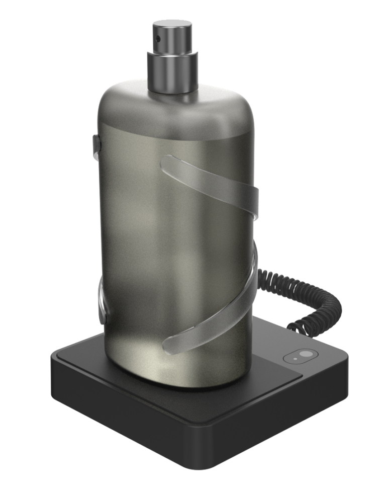 Producto InVue - Solución de seguridad para fragancias Zips Podium