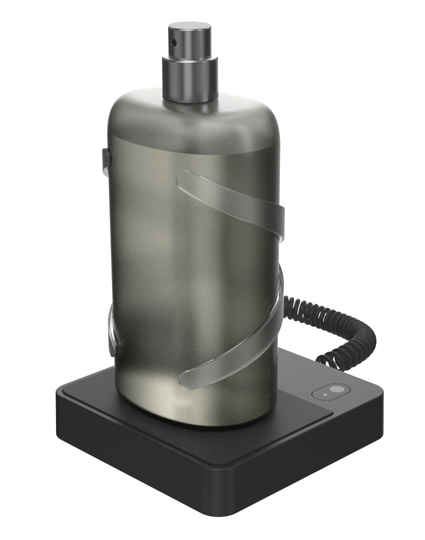 Producto InVue - Solución de seguridad para fragancias Zips Podium