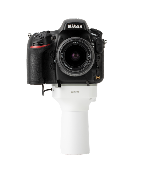 Expositor de mercancías Seguridad para cámaras réflex y objetivos