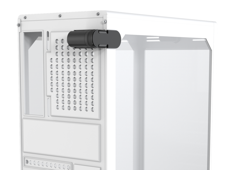 Desktop Lock instalado en una torre de sobremesa